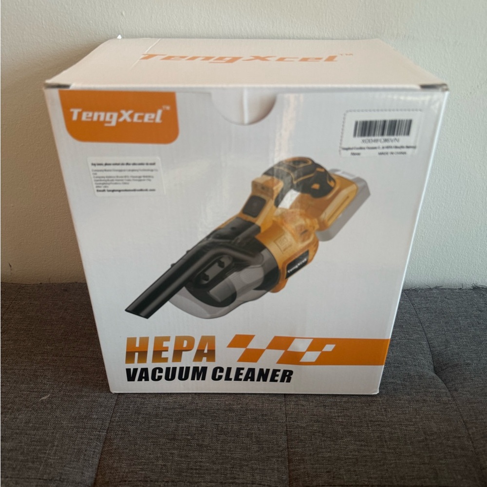 Yellow HEPA Vacuum Cleaner